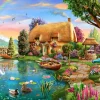 Bluebird Puzzle Cottage aan het meer - puzzel van 6000 stukjes