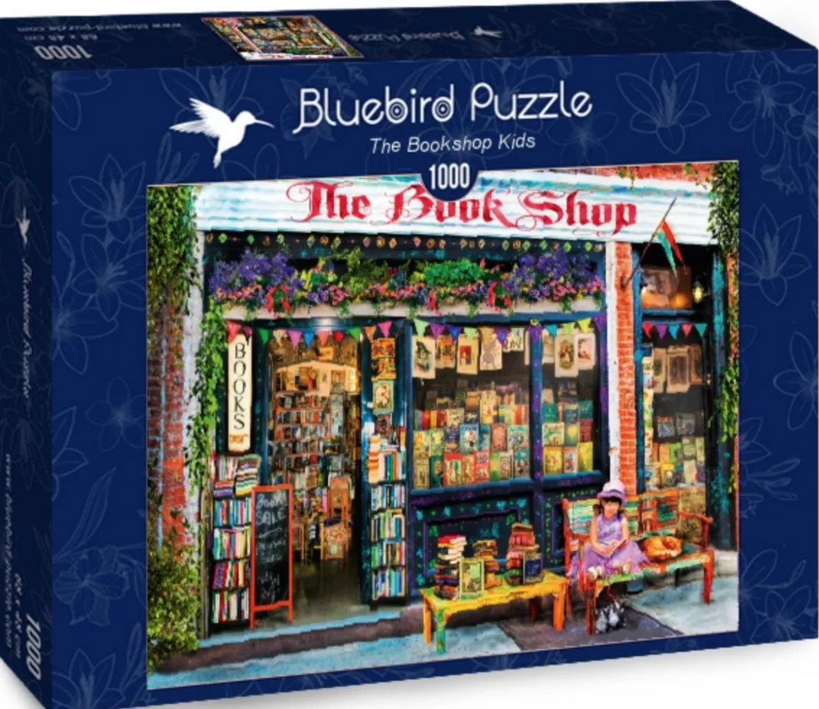 Bluebird Puzzle De boekenwinkel - puzzel van 1000 stukjes