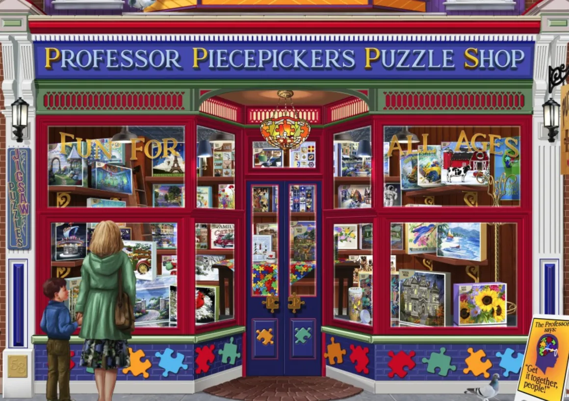 Bluebird Puzzle De puzzelwinkel 'Professor Puzzles' - puzzel van 1500 stukjes