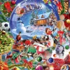 Bluebird Puzzle De sneeuwbol in kerstsfeer - puzzel van 1000 stukjes