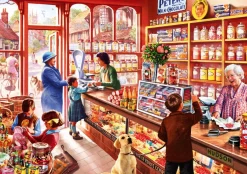 Bluebird Puzzle In de snoepwinkel - puzzel van 1000 stukjes