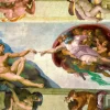 Bluebird Puzzle Michelangelo - De creatie van Adam - 1000 stukjes