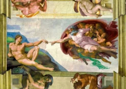 Bluebird Puzzle Michelangelo - De creatie van Adam - 1000 stukjes
