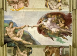 Bluebird Puzzle Michelangelo - De creatie van Adam - puzzel van 4000 stukjes