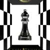 Cast Puzzle Loper Zwart - Schaakstuk - breinbreker