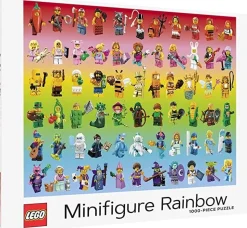 Chronicle Books LEGO - Minifigure Rainbow - puzzel - 1000 stukjes