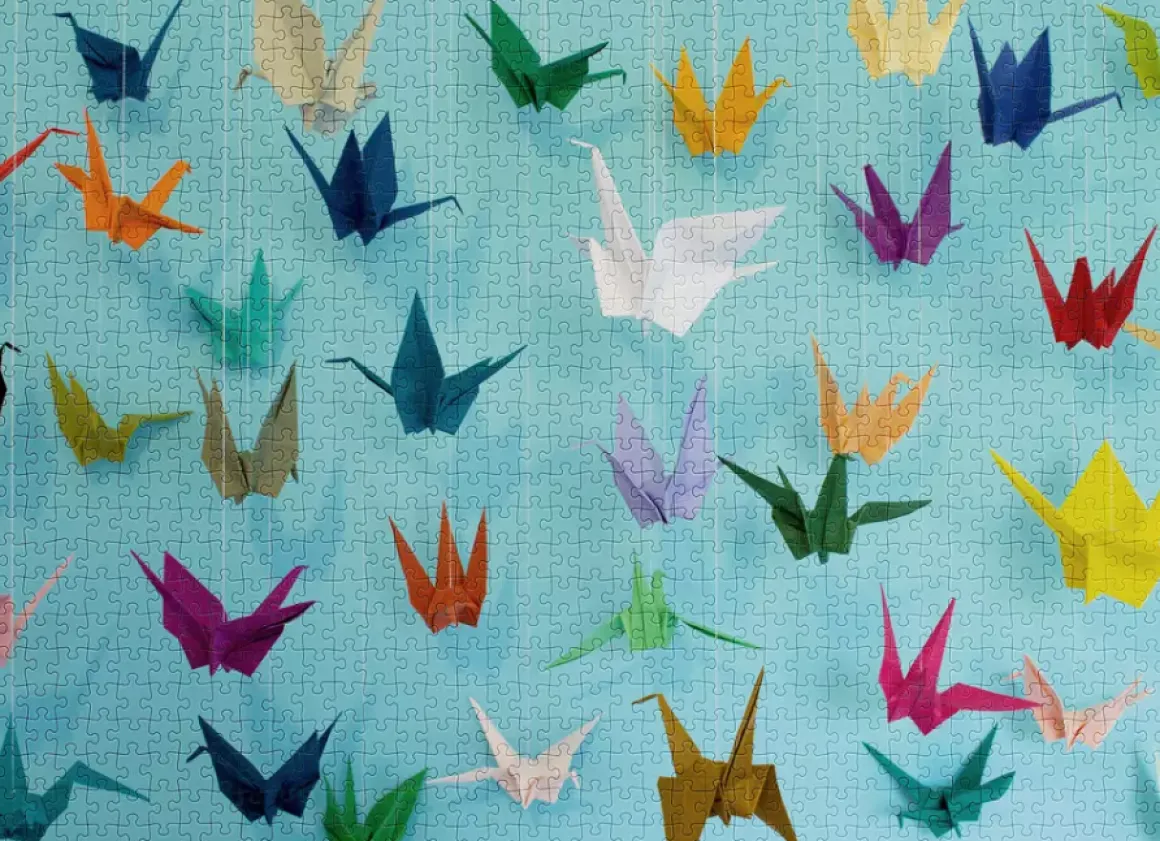 Cloudberries Origami - puzzel van 1000 stukjes