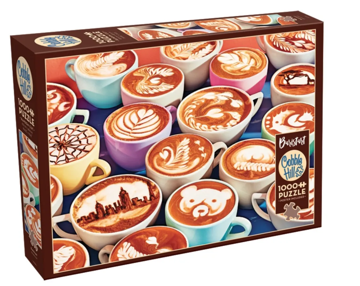 Cobble Hill BaristArt - puzzel van 1000 stukjes