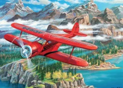 Cobble Hill Beechcraft Stagerwind - puzzel van 500 XL stukjes