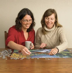 Cobble Hill Beren aan de waterval - puzzel van 500 XL stukjes