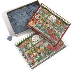 Cobble Hill Bloemen- en cactuswinkel - puzzel van 275 XXL stukjes