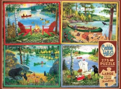 Cobble Hill Cabin Country - puzzel van 275 XXL stukjes