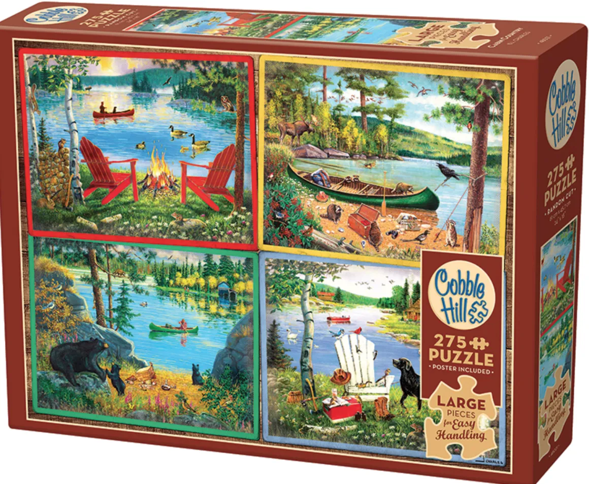 Cobble Hill Cabin Country - puzzel van 275 XXL stukjes