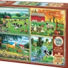 Cobble Hill Country Friends - puzzel van 275 XXL stukjes