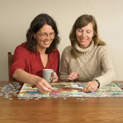 Cobble Hill Een dag op het strand - puzzel van 500 XL stukjes