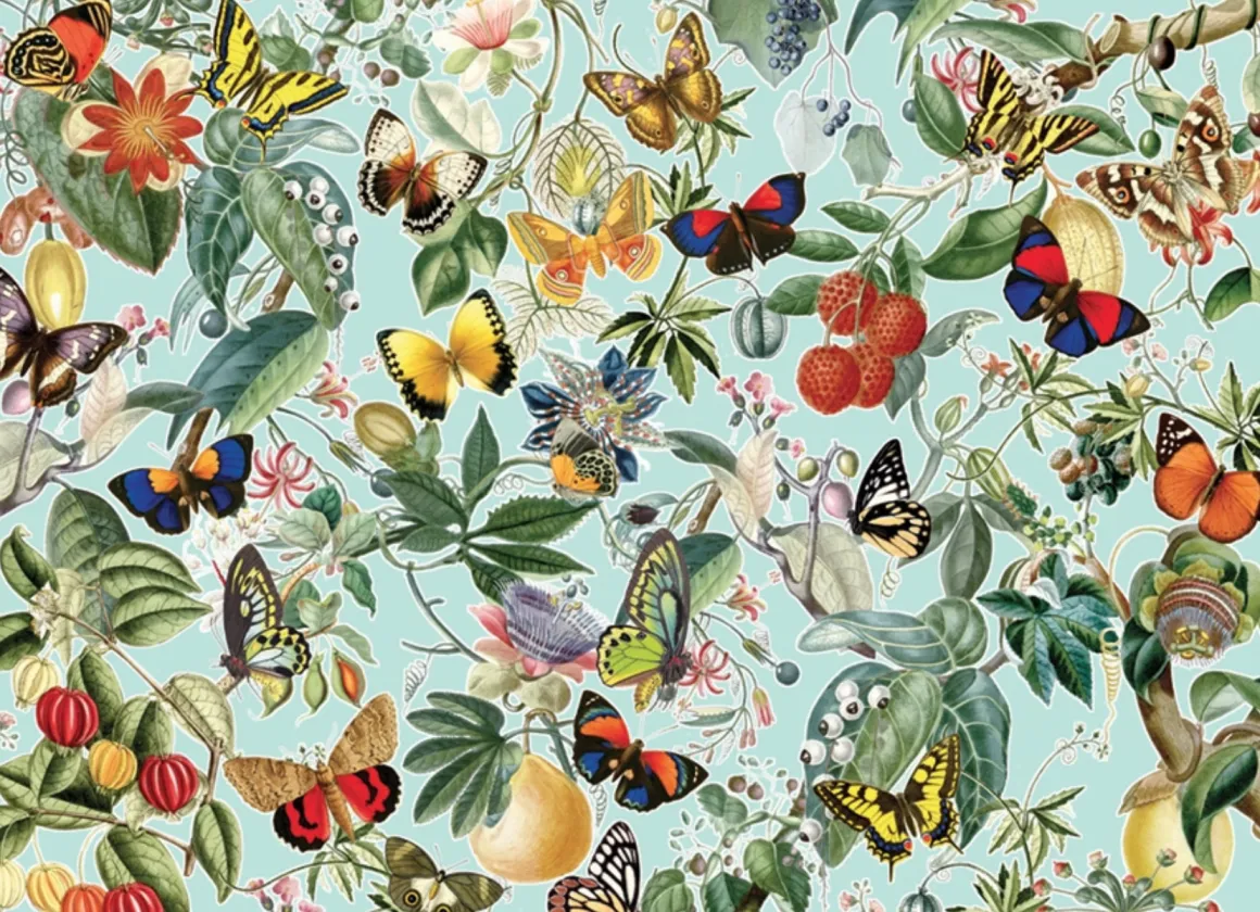 Cobble Hill Fruit en vlinders - puzzel van 1000 stukjes