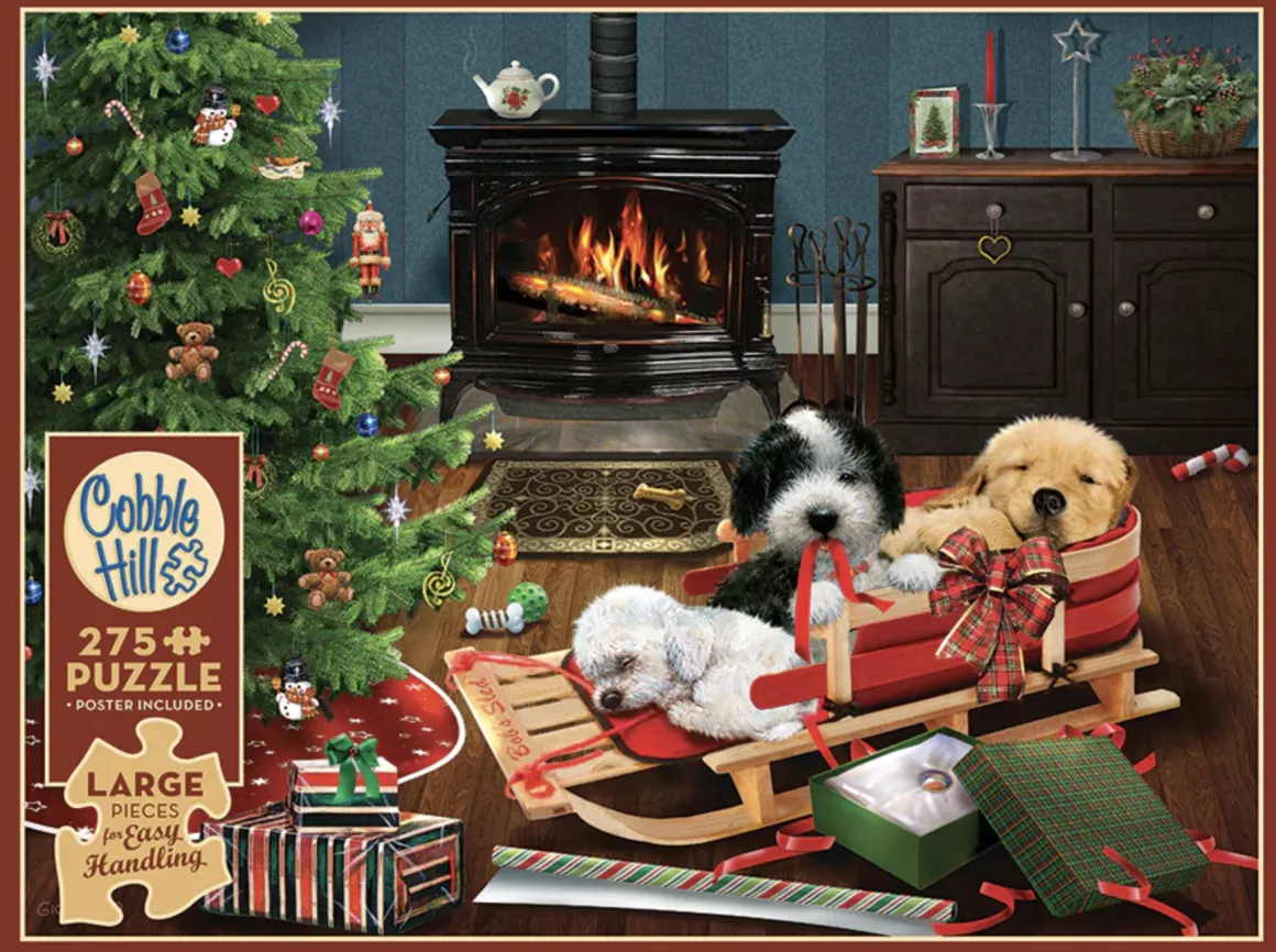 Cobble Hill Het beste kerstcadeau - puzzel van 275 XXL stukjes