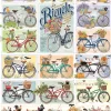 Cobble Hill Kleurrijke fietsen - puzzel van 1000 stukjes