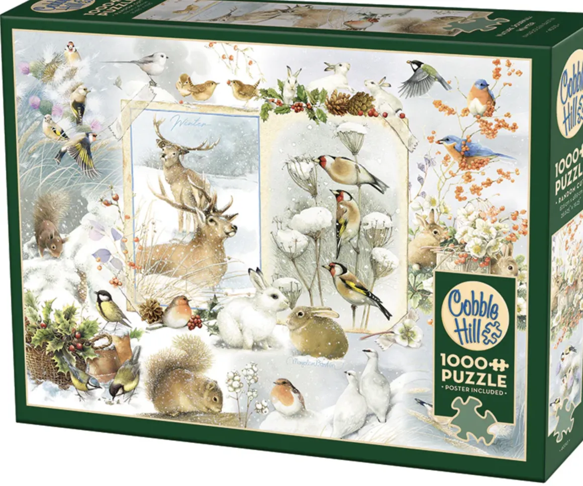 Cobble Hill Natuur dagboek: Winter - puzzel van 1000 stukjes