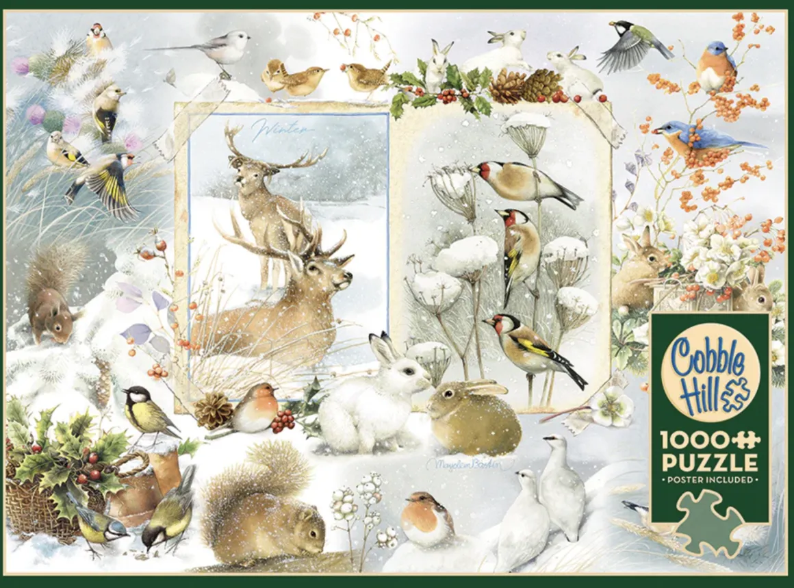 Cobble Hill Natuur dagboek: Winter - puzzel van 1000 stukjes