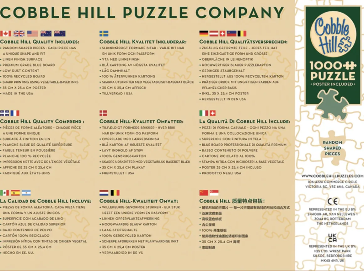 Cobble Hill Natuur dagboek: Winter - puzzel van 1000 stukjes