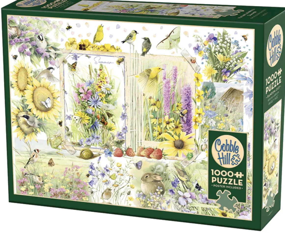 Cobble Hill Natuur dagboek: Zomer - puzzel van 1000 stukjes