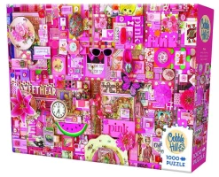 Cobble Hill Roze - puzzel van 1000 stukjes