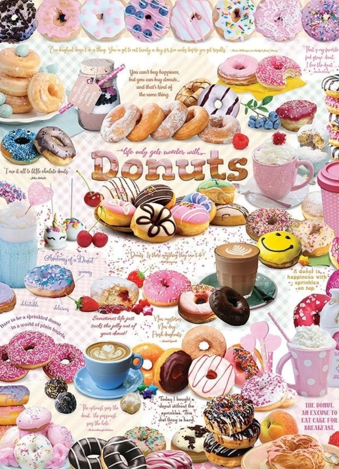Cobble Hill Tijd voor Donuts - puzzel van 1000 stukjes
