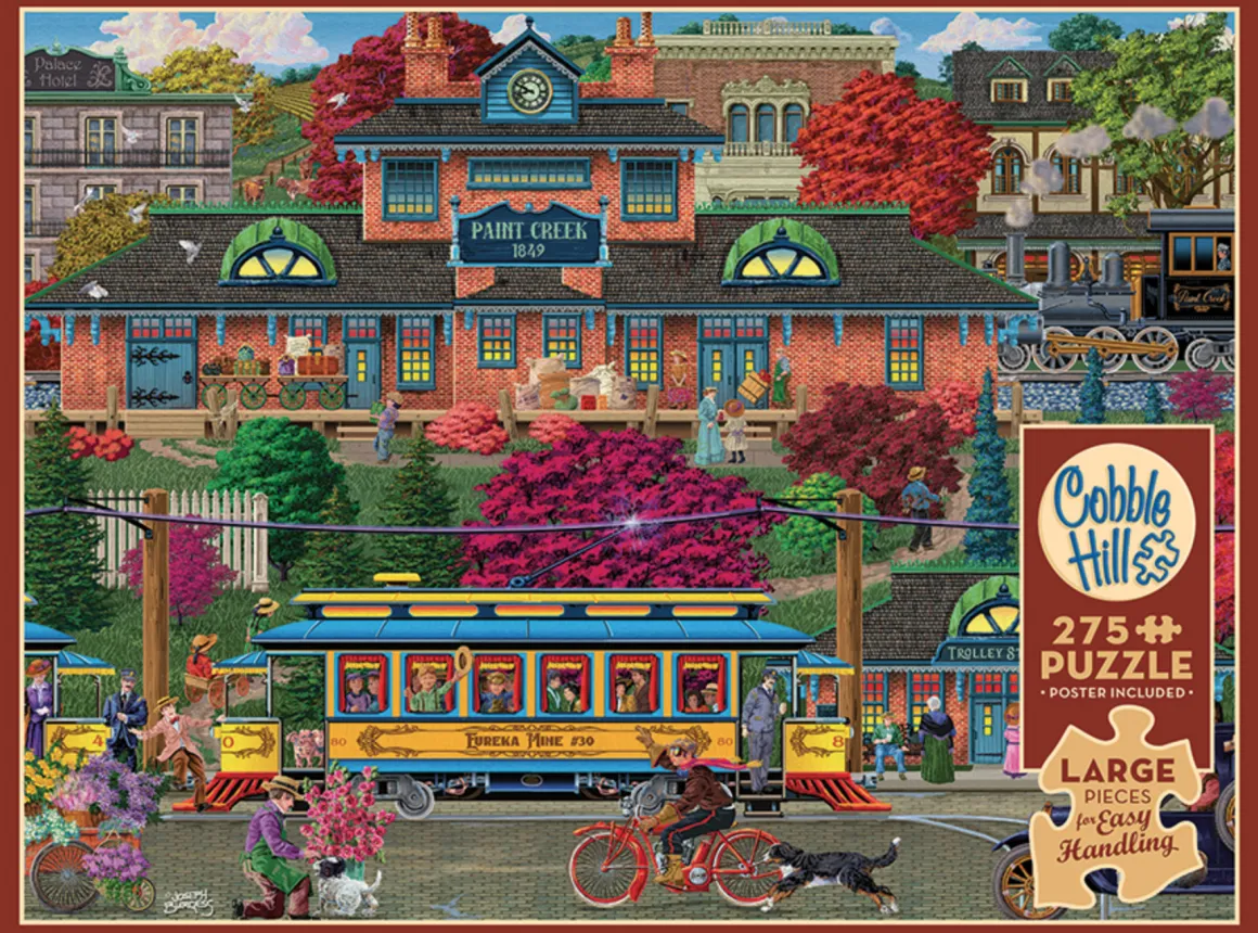 Cobble Hill Trolley Station - puzzel van 275 XXL stukjes