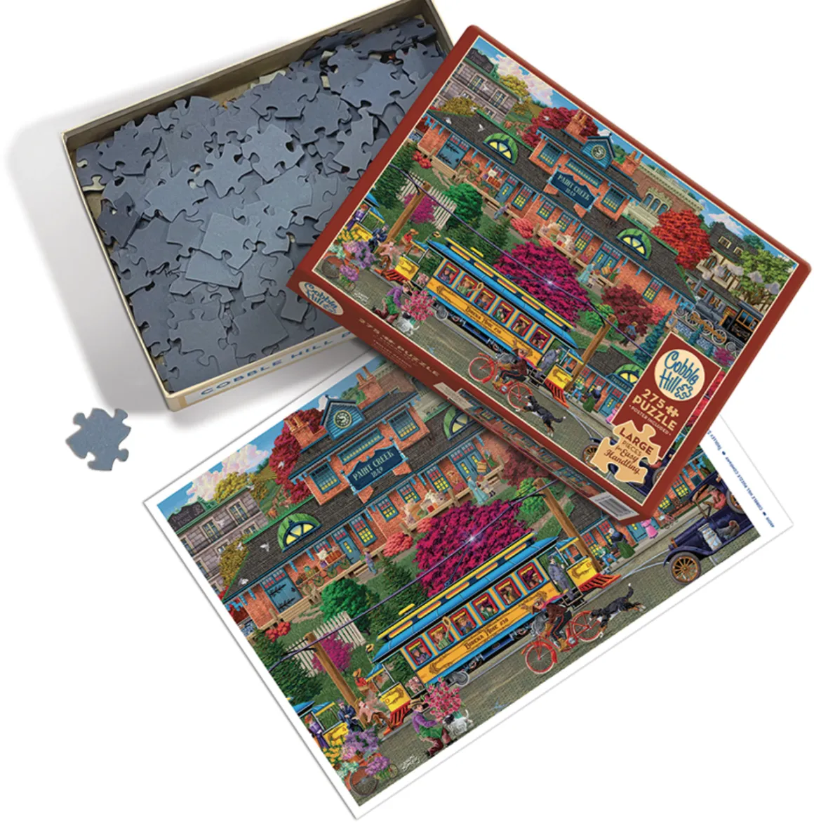 Cobble Hill Trolley Station - puzzel van 275 XXL stukjes