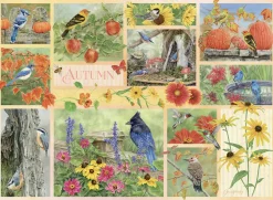 Cobble Hill Tuinvogels in de Herfst - puzzel van 500 XL stukjes
