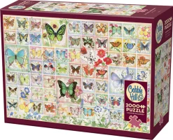 Cobble Hill Vlinders en Bloesems - puzzel van 2000 stukjes