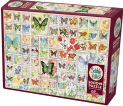 Cobble Hill Vlinders en Bloesems - puzzel van 2000 stukjes