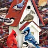 Cobble Hill Winters vogelhuisje - 1000 stukjes