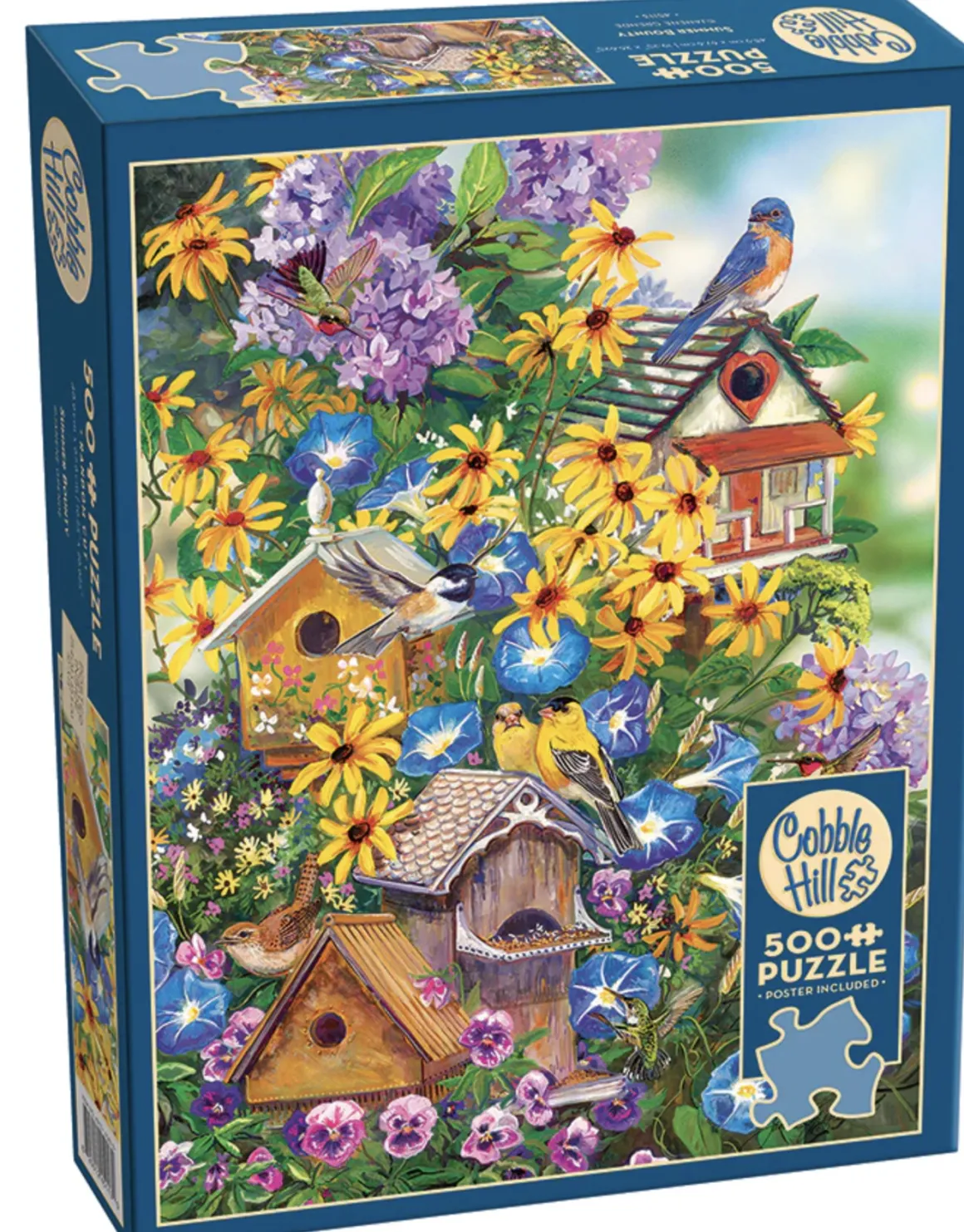 Cobble Hill Zomer in overvloed - puzzel van 500 XL stukjes