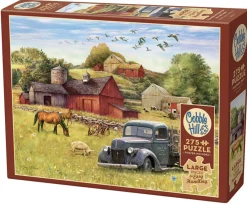 Cobble Hill Zomer op de boerderij - puzzel van 275 XXL stukjes