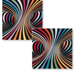 Curiosi Puzzel Double Candy - Dubbelzijdige puzzel in Hout - 123 stukjes