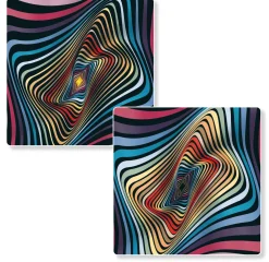Curiosi Puzzel Double Jelly - Dubbelzijdige puzzel in Hout - 123 stukjes