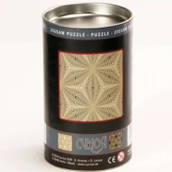Curiosi Puzzel Double Q-Flower - Dubbelzijdige puzzel in Hout - 123 stukjes