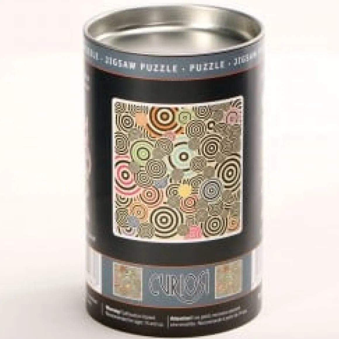 Curiosi Puzzel Double Q-Mad - Dubbelzijdige puzzel in Hout - 123 stukjes