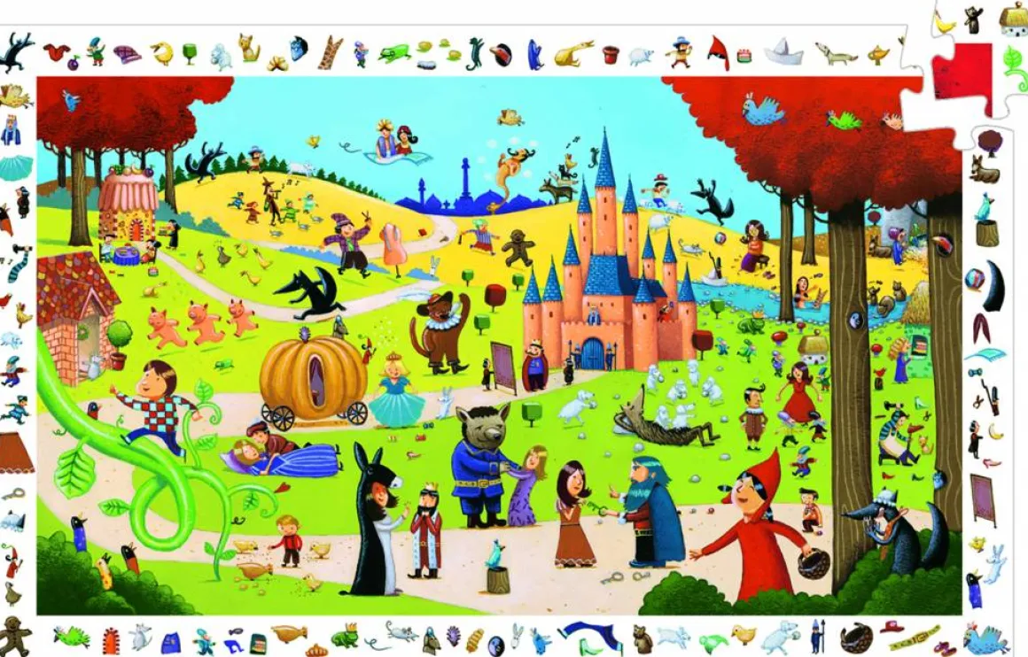 Djeco Allemaal sprookjes - puzzel van 54 stukjes