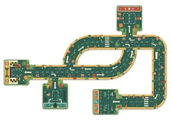 Djeco Bouw zelf je route - 21 stukjes