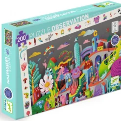 Djeco Crazy Town - Observatie puzzel van 200 stukjes