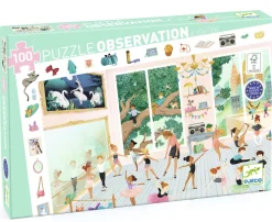 Djeco De dansschool - puzzel van 100 stukjes