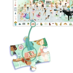 Djeco De dansschool - puzzel van 100 stukjes