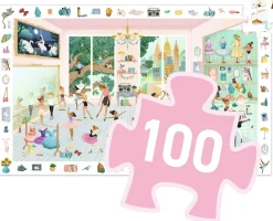 Djeco De dansschool - puzzel van 100 stukjes
