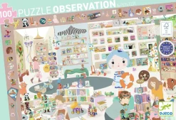Djeco De kleine winkel - puzzel van 100 stukjes