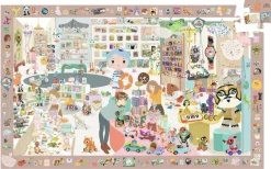 Djeco De kleine winkel - puzzel van 100 stukjes