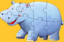 Djeco Krul de aap - 6 puzzels - 4, 6 en 9 stukjes