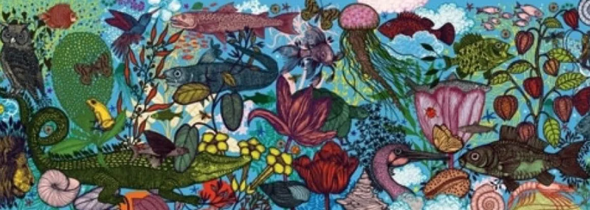 Djeco Land en Zee - puzzel van 1000 stukjes